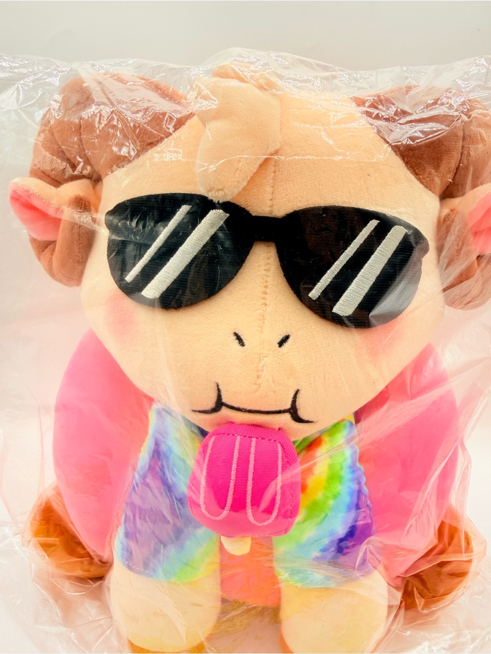 Youtooz Summer Rammie Jschlatt Plushie 12” Ram Tie Dye New Open Box